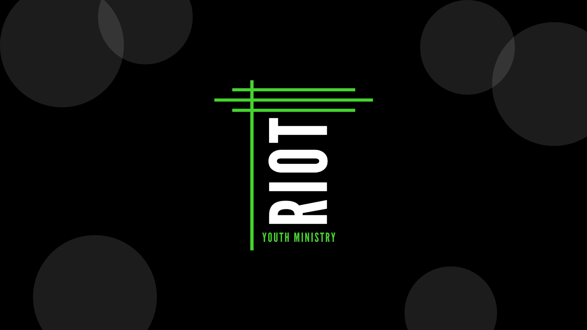 RIOT Youth Ministry Cover